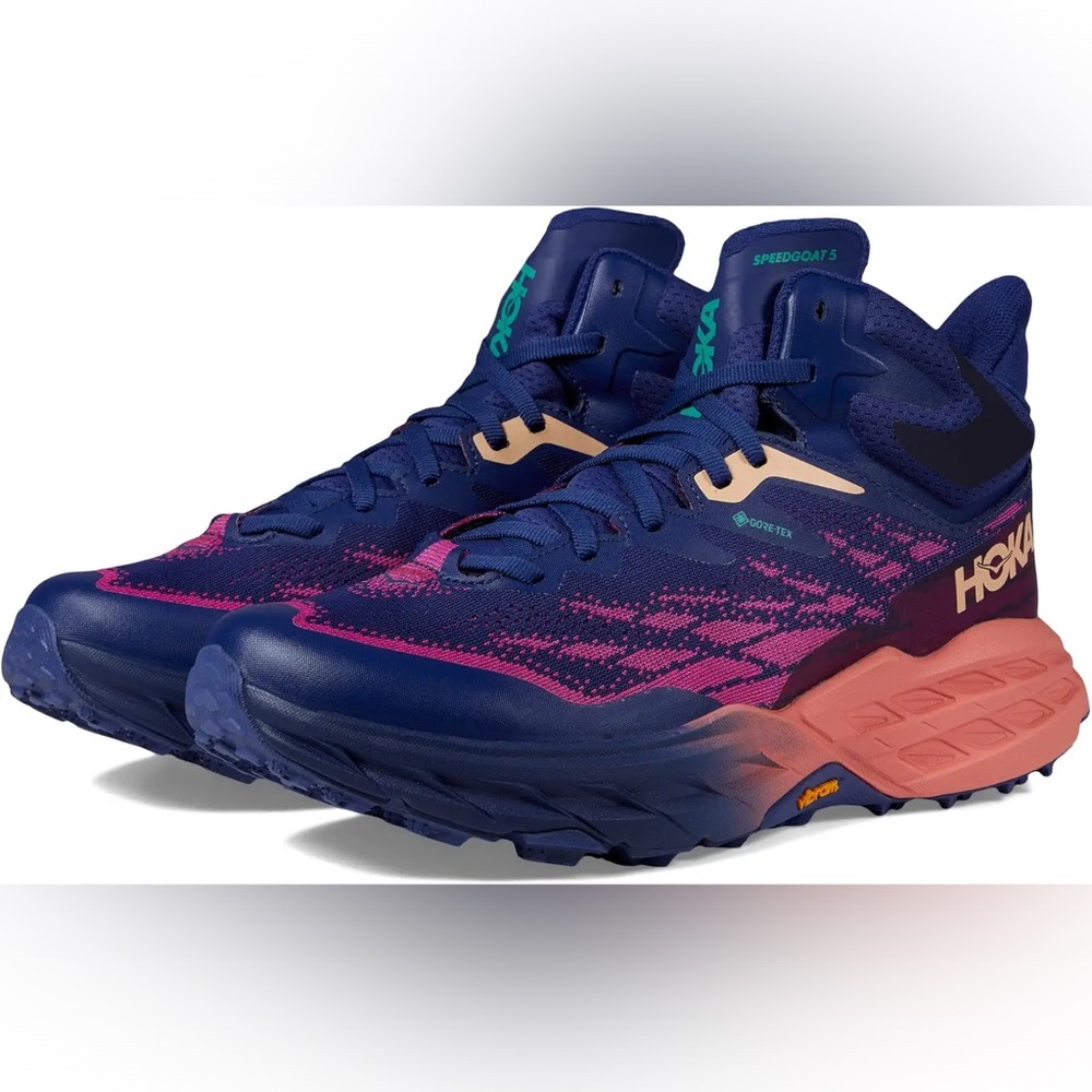 USED Hoka Speedgoat GTX mid trail running shoes/hiking boots